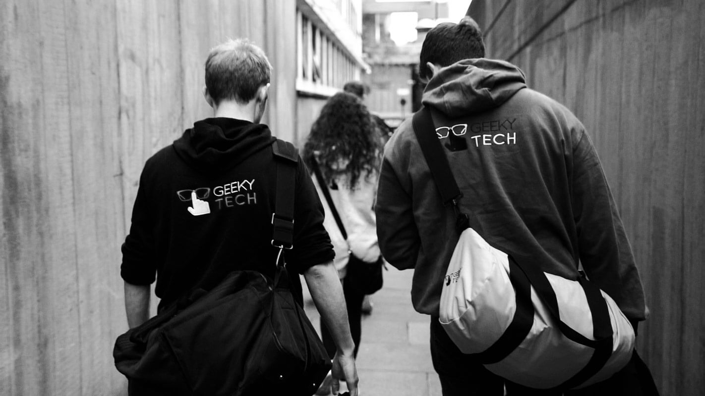 Geeky Tech team on a charity mission