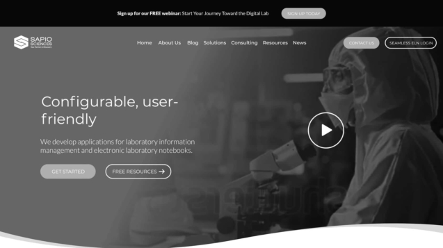 Sapio-Sciences-website