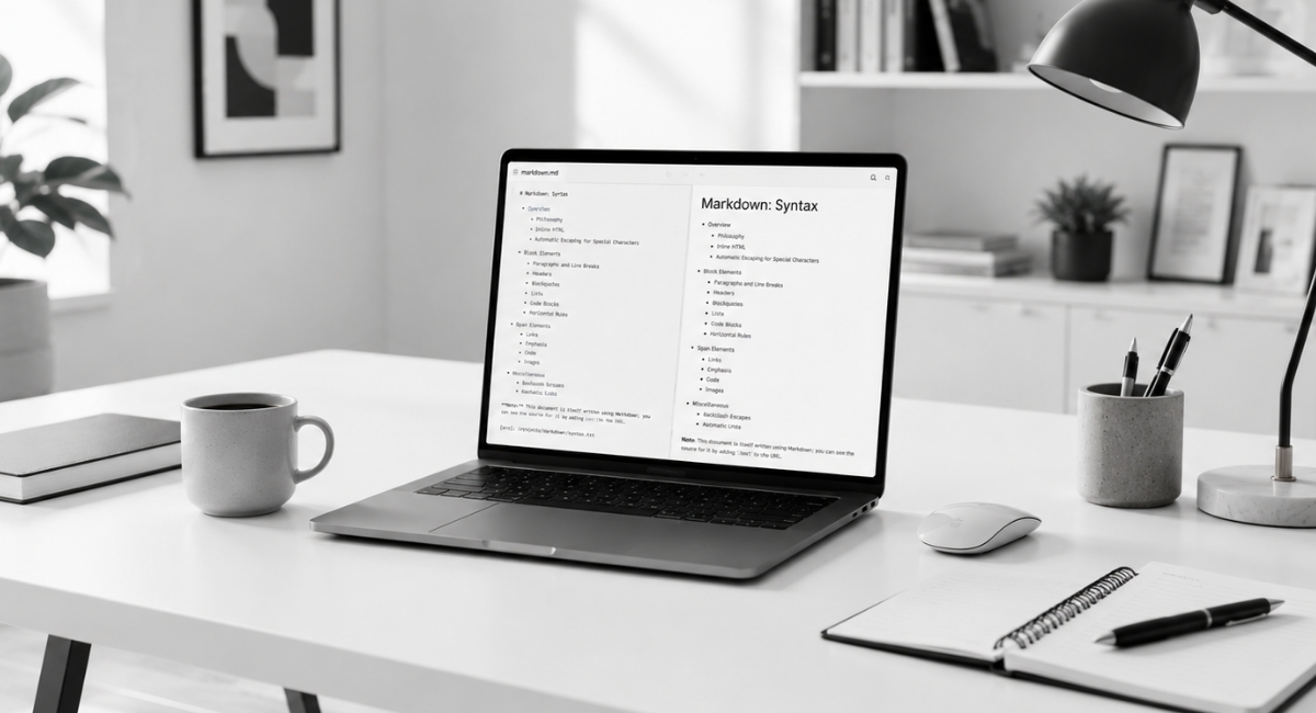 Markdown cover